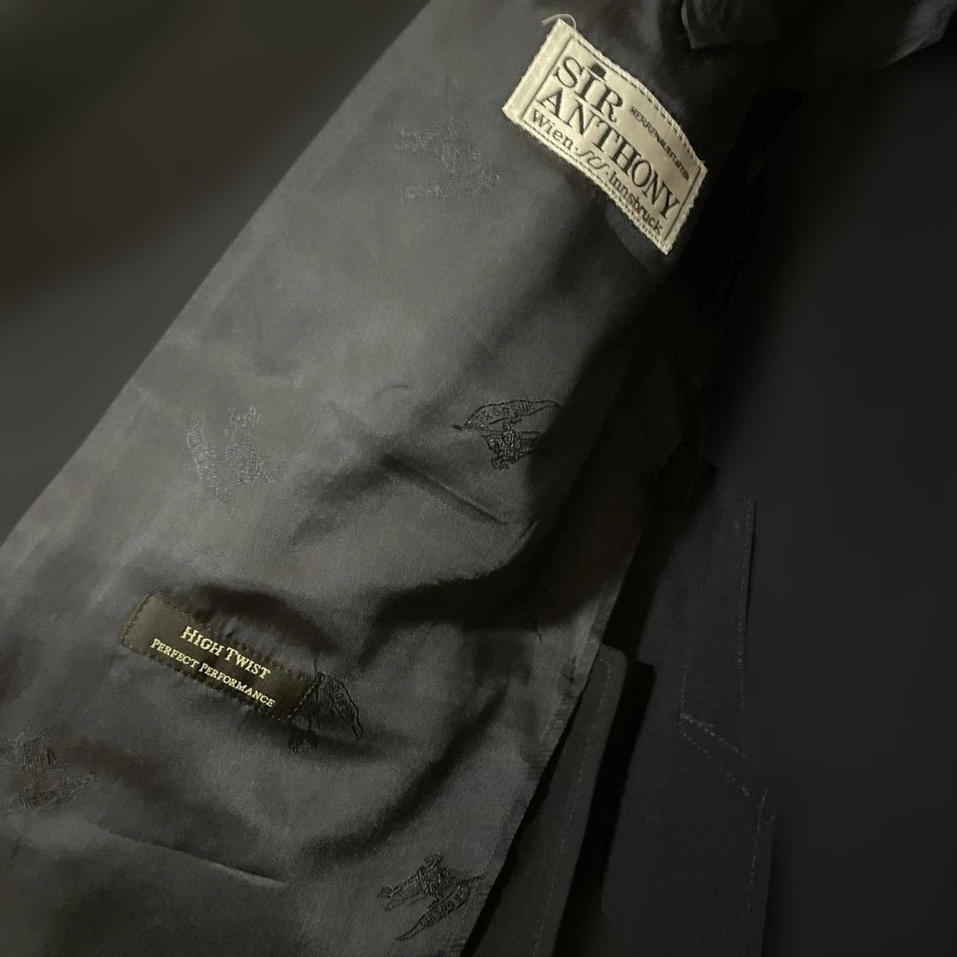 バーバリー　テーラードジャケット　金ボタン　紺色　上着　紺ブレ　L