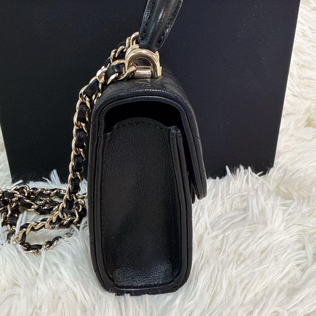 CHANEL クラッチ　ショルダー　ミニ　マトラッセ　バッグ