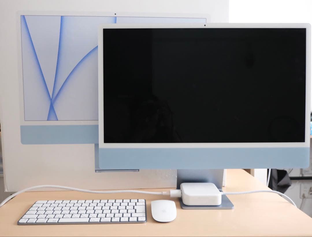 【最終値下げ】iMac (24インチ, M1, 2021)キーボード・マウス込