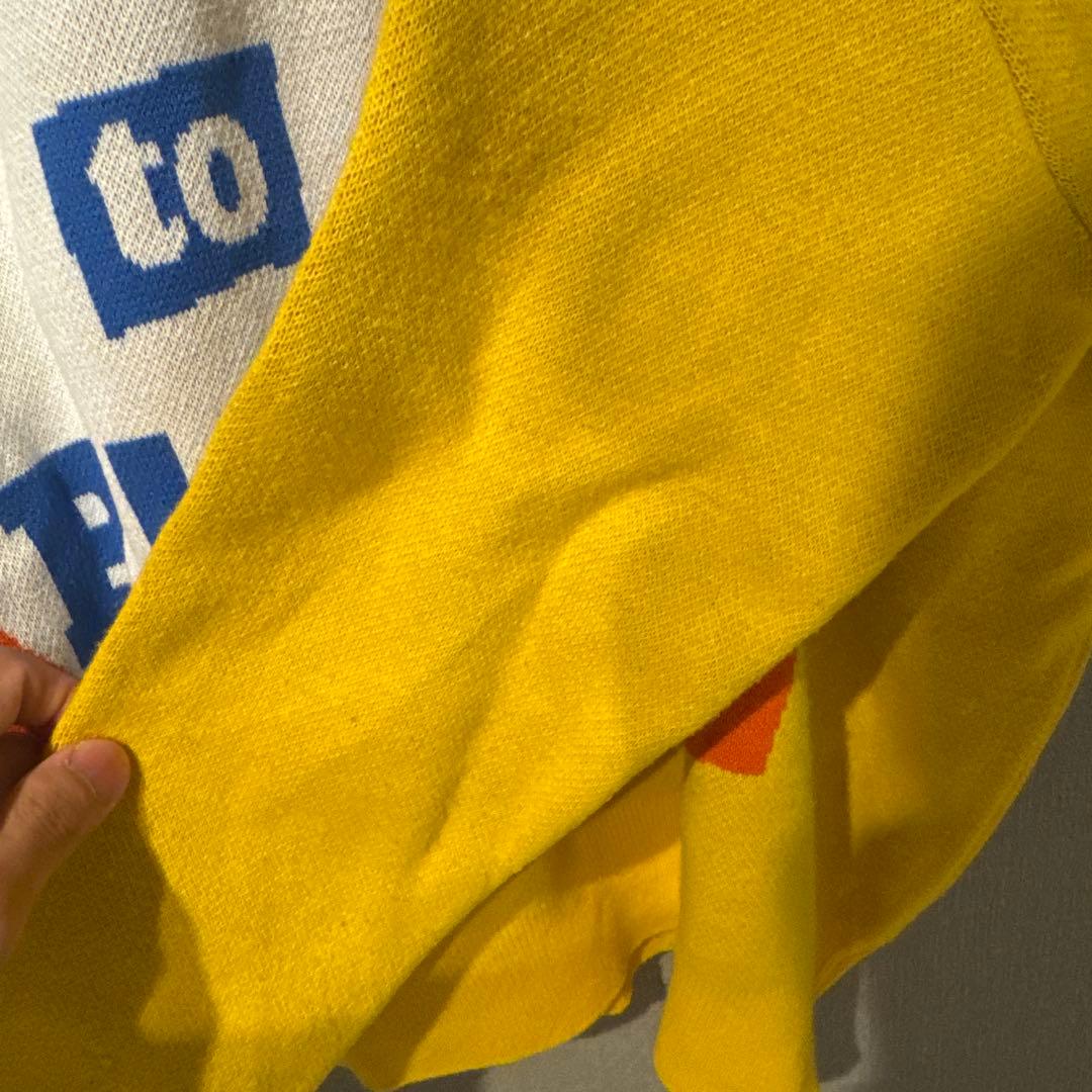 KIDILL PUNK what ever happenedセーター イエロー