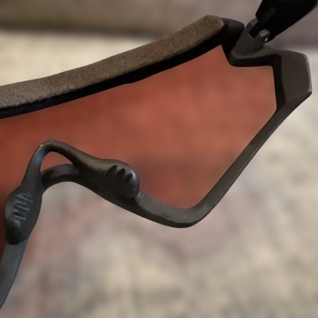 極美品　オークリー ウィンドジャケット　サングラス　ブラック　スポーツ