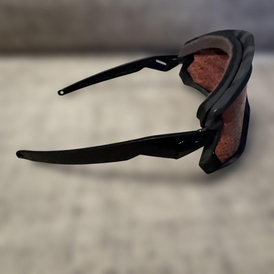 極美品　オークリー ウィンドジャケット　サングラス　ブラック　スポーツ