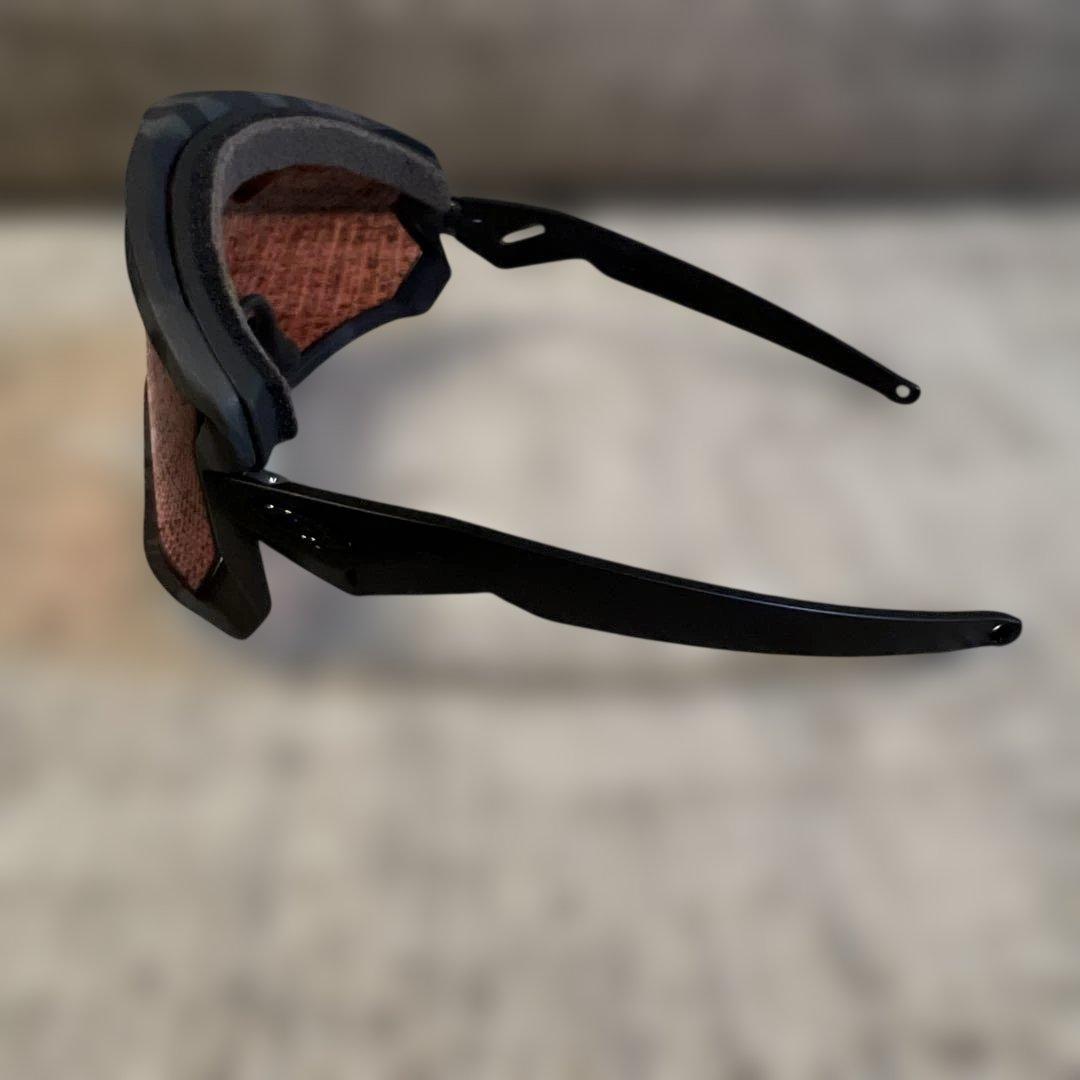 極美品　オークリー ウィンドジャケット　サングラス　ブラック　スポーツ