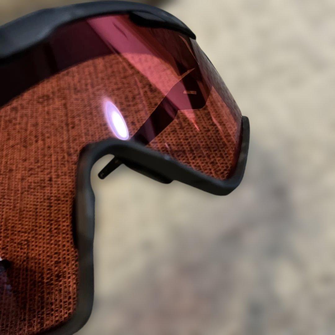 極美品　オークリー ウィンドジャケット　サングラス　ブラック　スポーツ