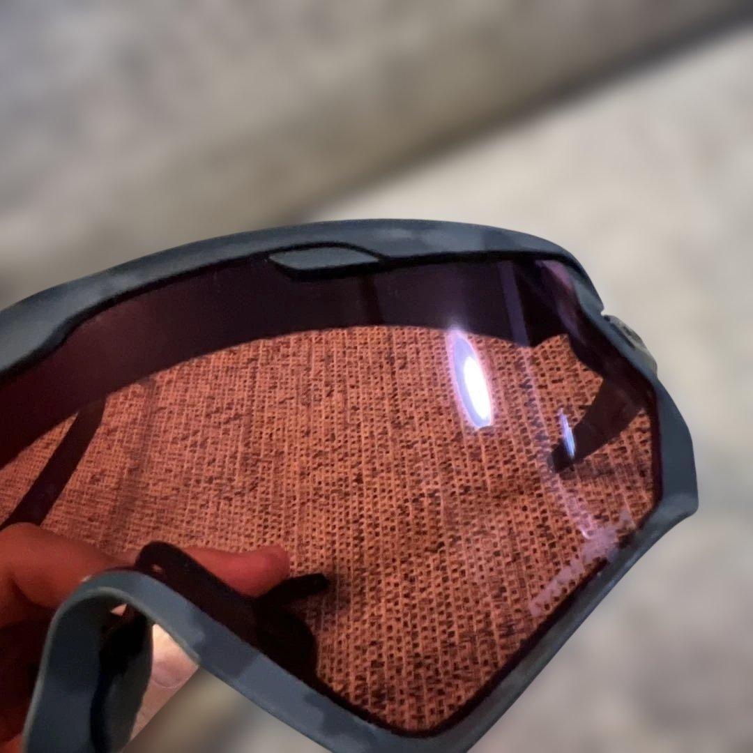 極美品　オークリー ウィンドジャケット　サングラス　ブラック　スポーツ