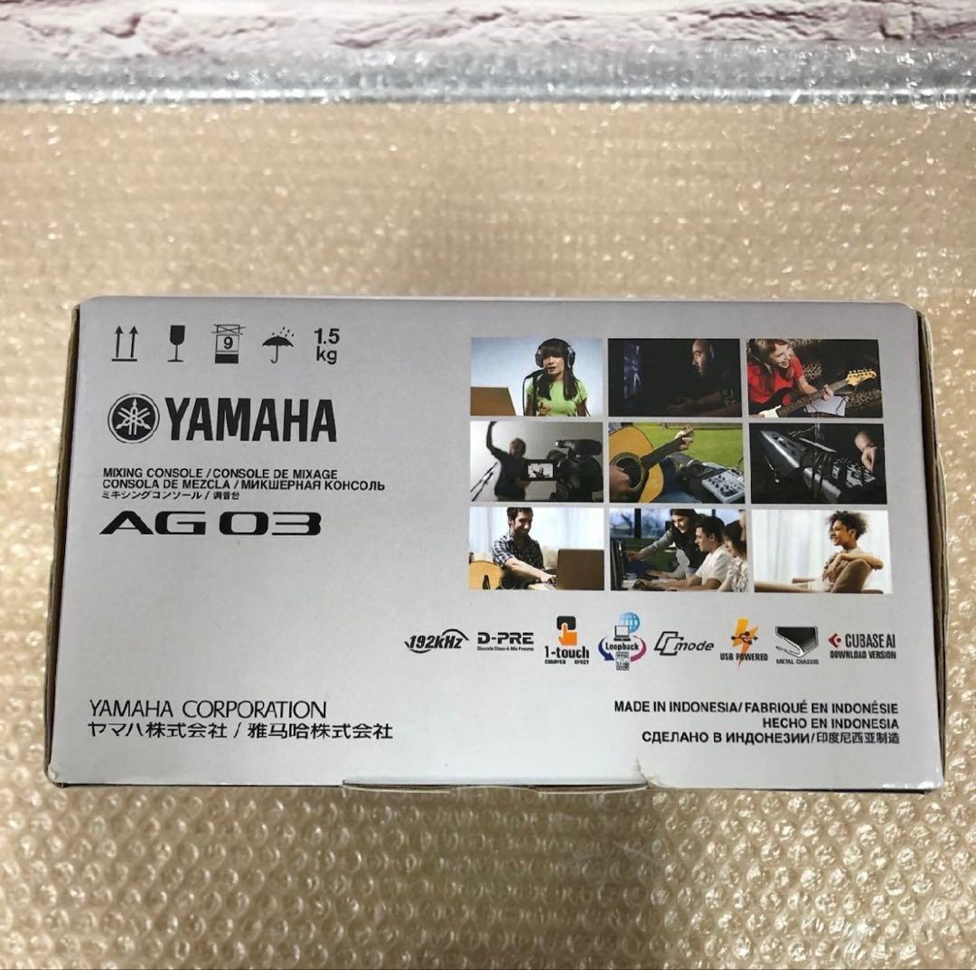 YAMAHA オーディオインターフェイス AG03 MIXING CONSOLE