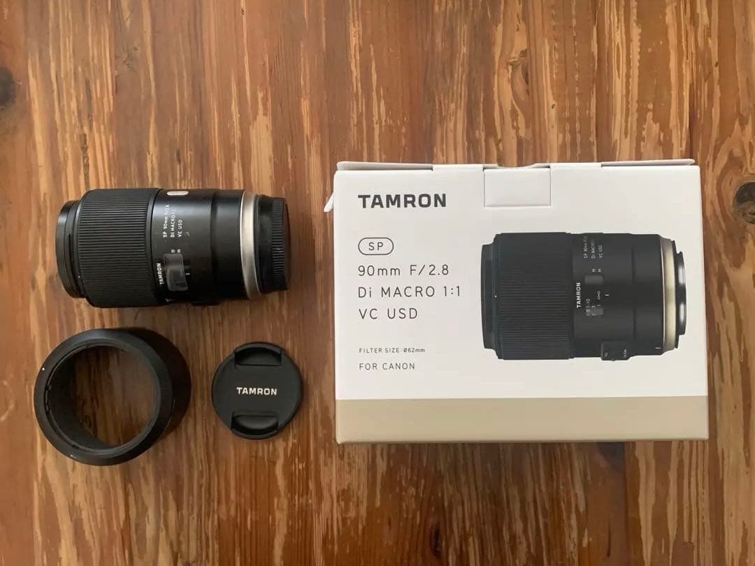 タムロン 90mm マクロ　キャノンEF用