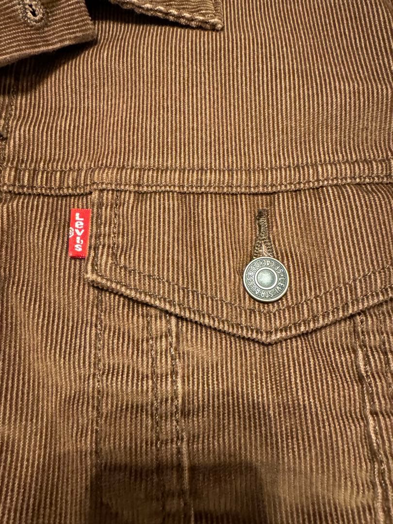 リーバイス コーデュロイジャケット L ブラウン 70506タイプ