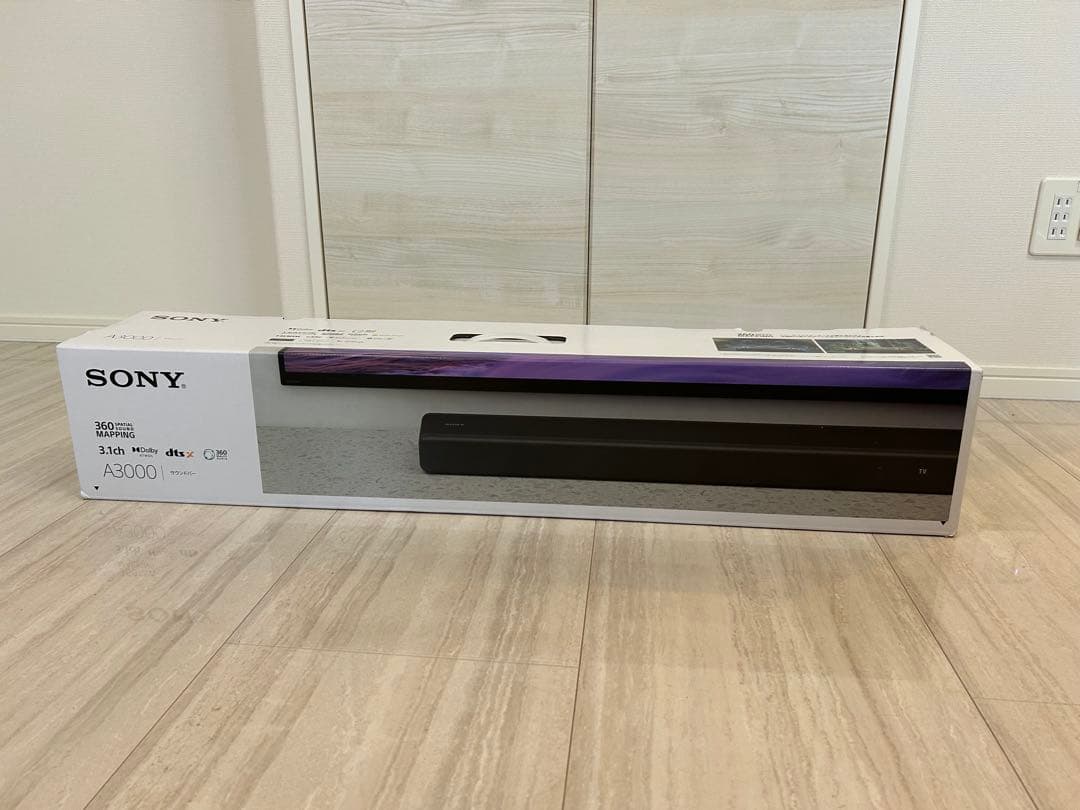 SONY A3000 サウンドバー 3.1ch