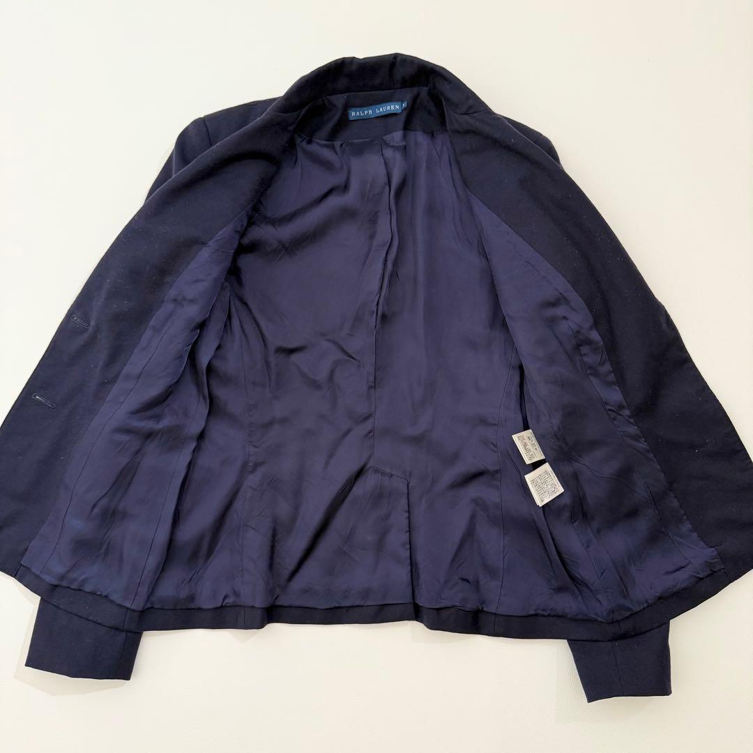 ラルフローレン 紺ブレ ジャケット 金ボタン ワッペン エンブレム 9
