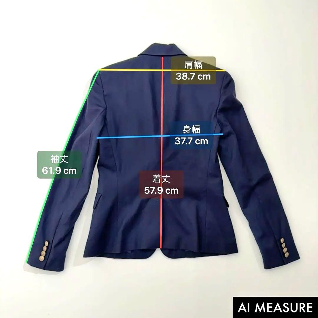 ラルフローレン 紺ブレ ジャケット 金ボタン ワッペン エンブレム 9