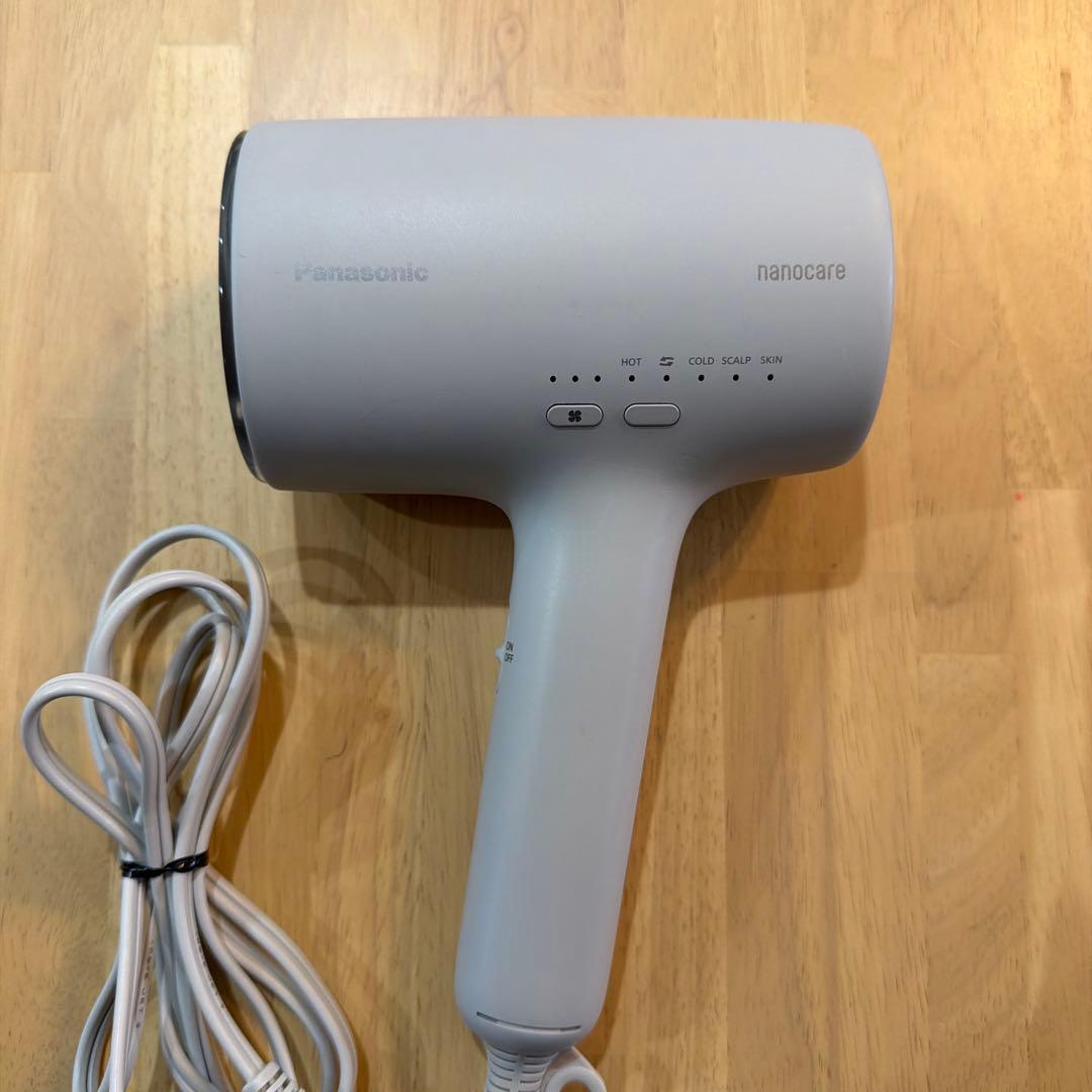 パナソニック　ドライヤー　ナノケア　EH-NA0J グレー　中古品動作確認済