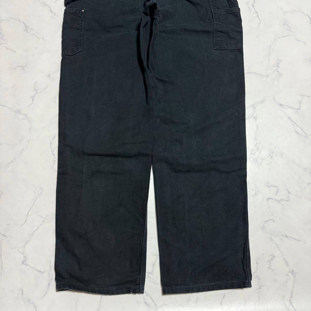 【大人気】Carhartt カーハート ダック地ダブルニー ブラック W38