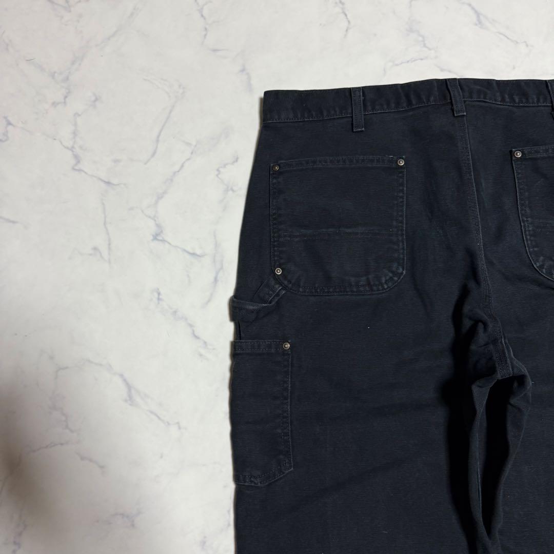 【大人気】Carhartt カーハート ダック地ダブルニー ブラック W38