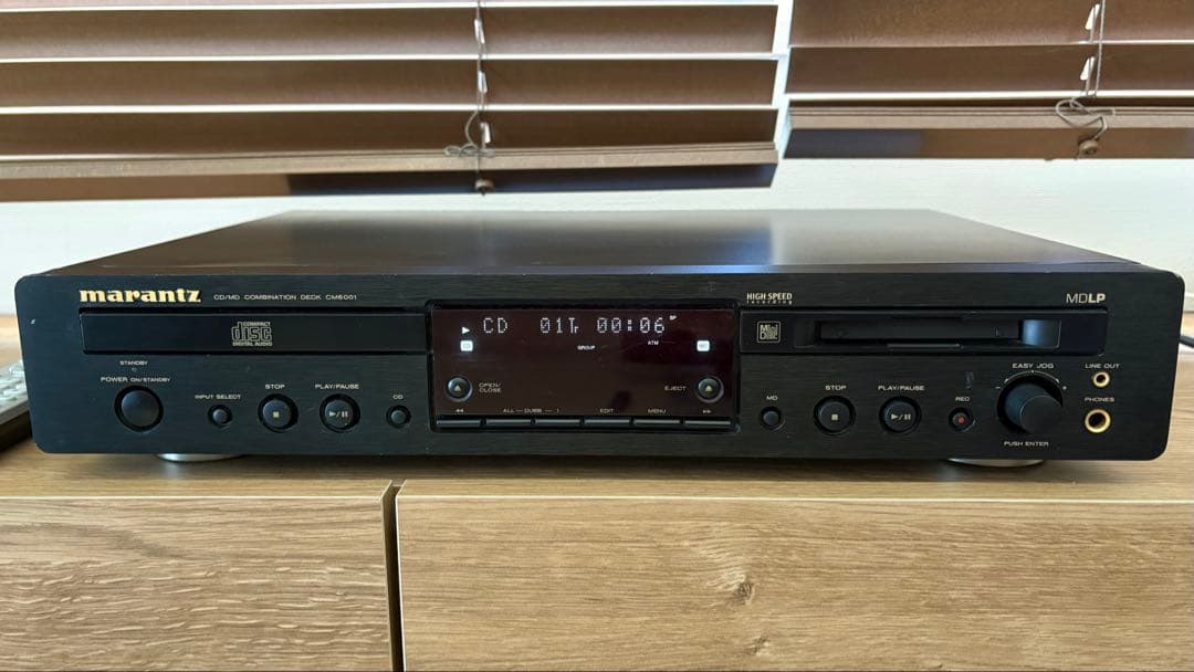 Marantz CD/MDコンビネーションデッキ CM6001