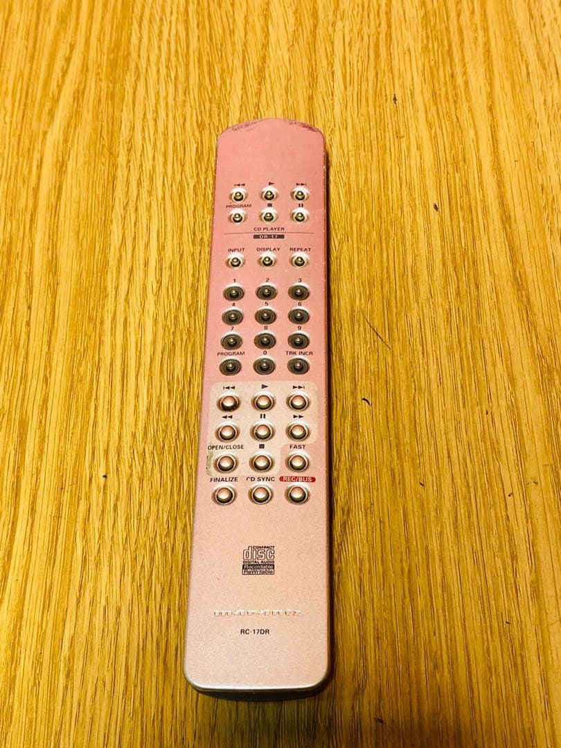 Marantz RC-17DR CDプレーヤー用リモコン ピンク