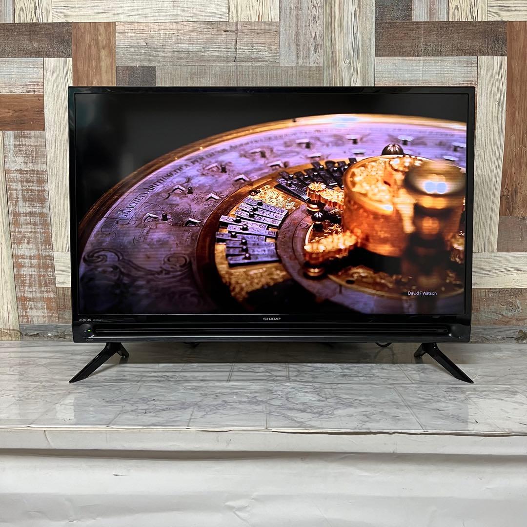 即日受渡❣️全国送料込3年前購入シャープ32型液晶テレビ外付けHDD録画対応