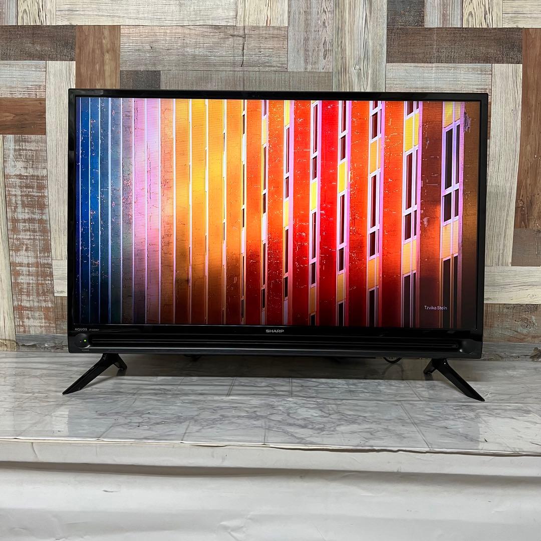 即日受渡❣️全国送料込3年前購入シャープ32型液晶テレビ外付けHDD録画対応