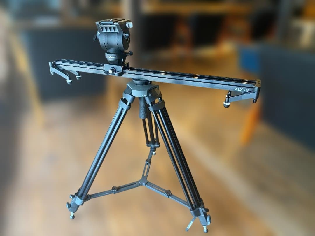 Libec リーベック ビデオカメラ 三脚 ALX KIT & スライダー