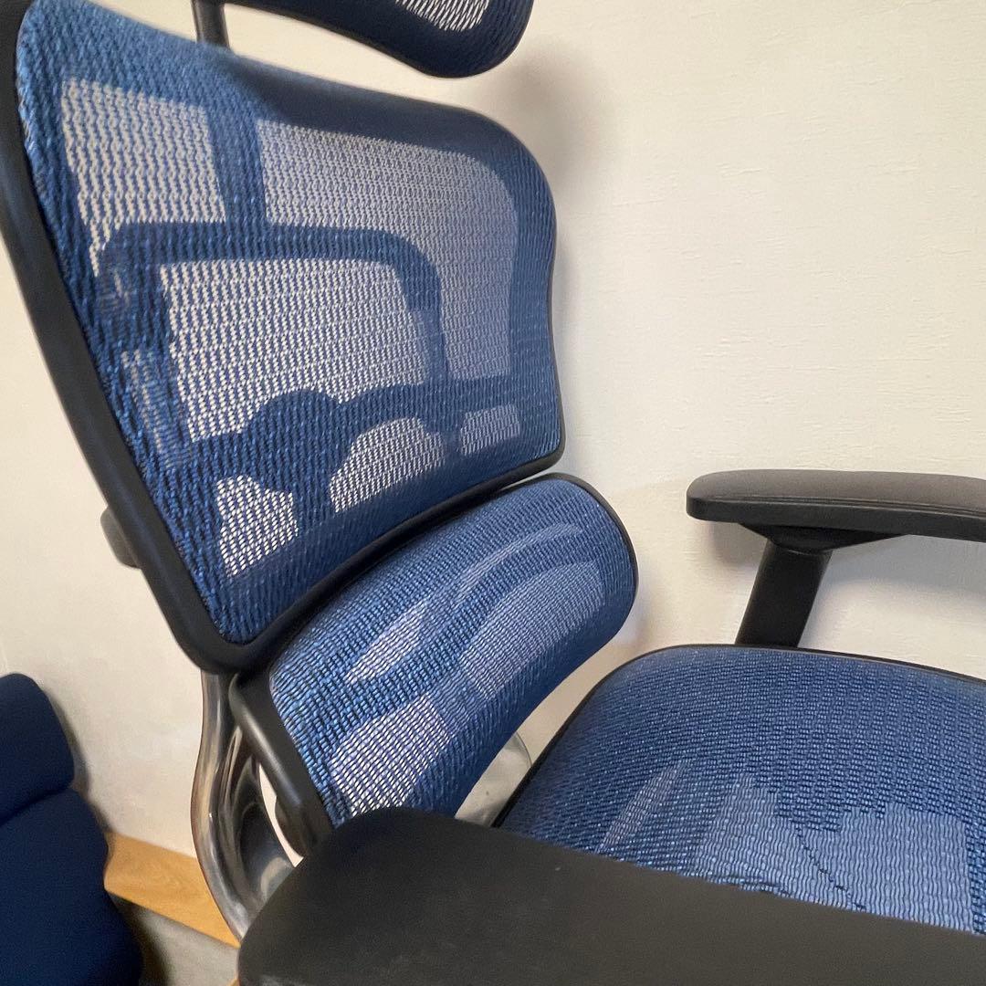 エルゴヒューマン　ベーシック　ネイビー　デスクチェア