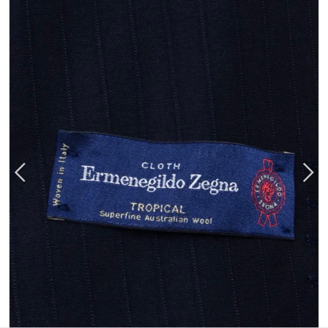 新品未使用 ONLYPREMIO Zegna/ゼニア/トロピカル/ネイビー/39