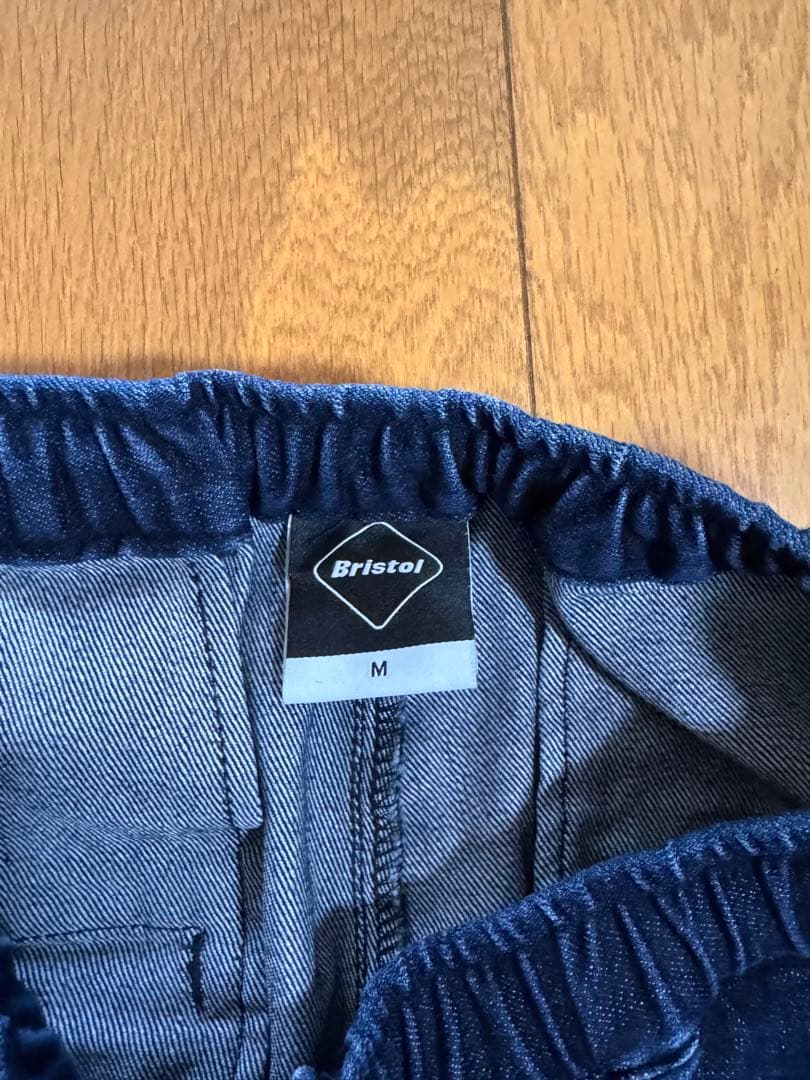 Bristol ベンチレーション付デニムショートパンツ Mサイズ