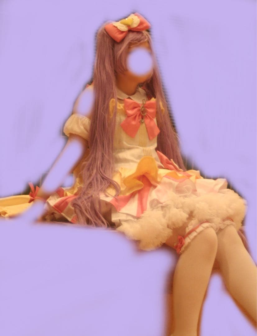 プリパラ 真中らぁら コスプレ 衣装 ウィッグ