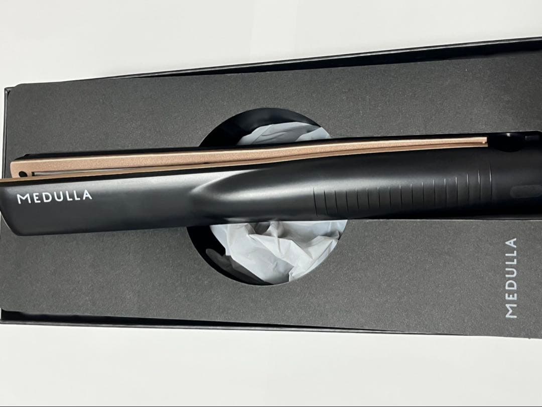 MEDULLA ヘアアイロン ブラック/ローズゴールド【週末セール！！】
