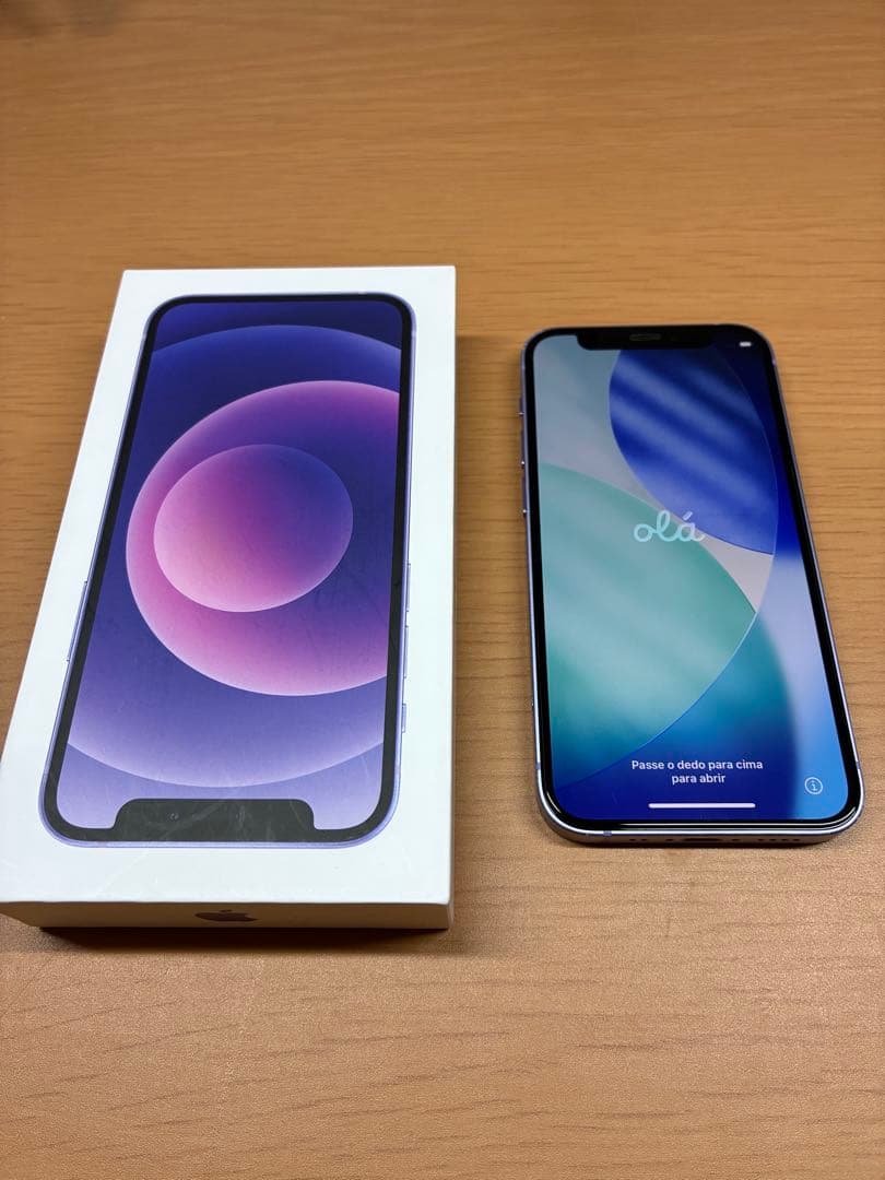 【ジャンク品】iPhone 12 mini 128GB パープル 本体