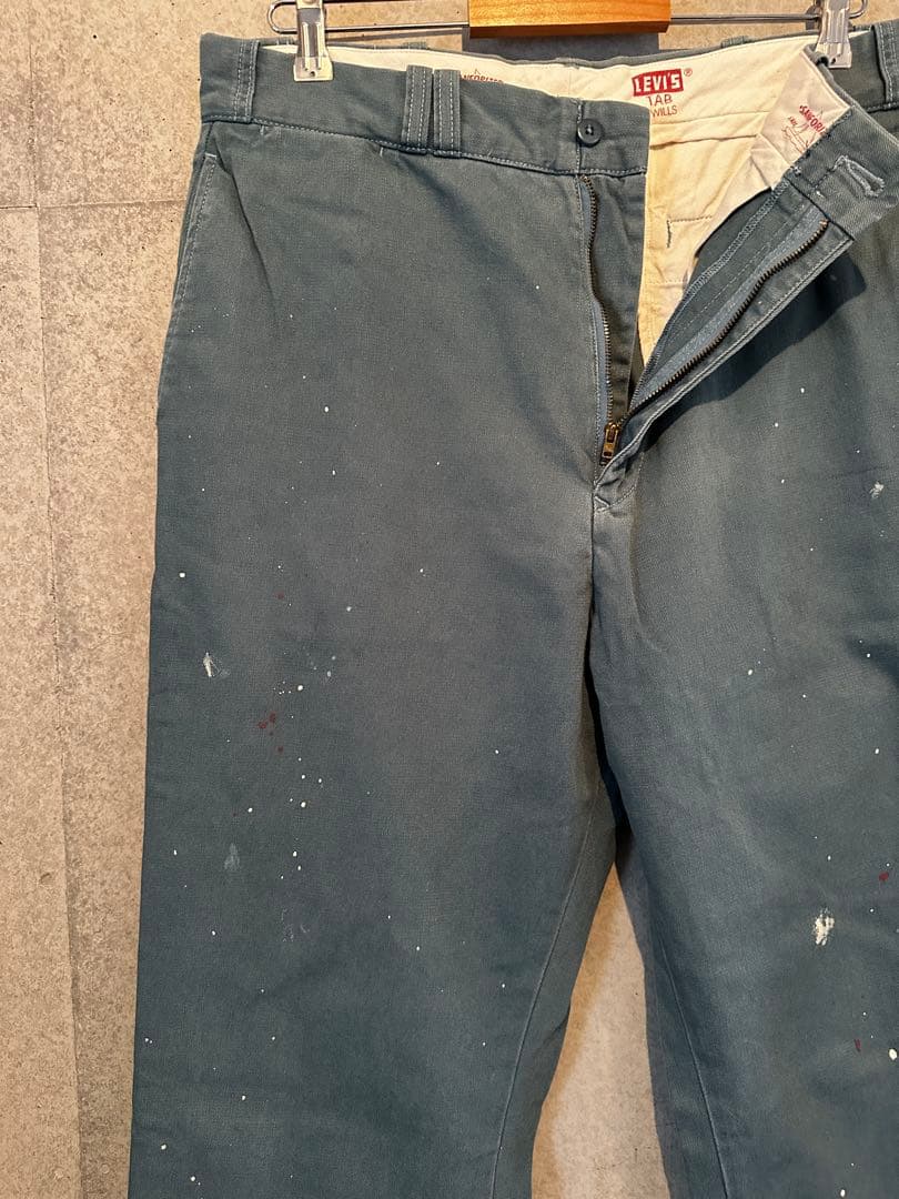 リーバイス LEVIS LVC チノパン ペンキ飛び 雰囲気W34