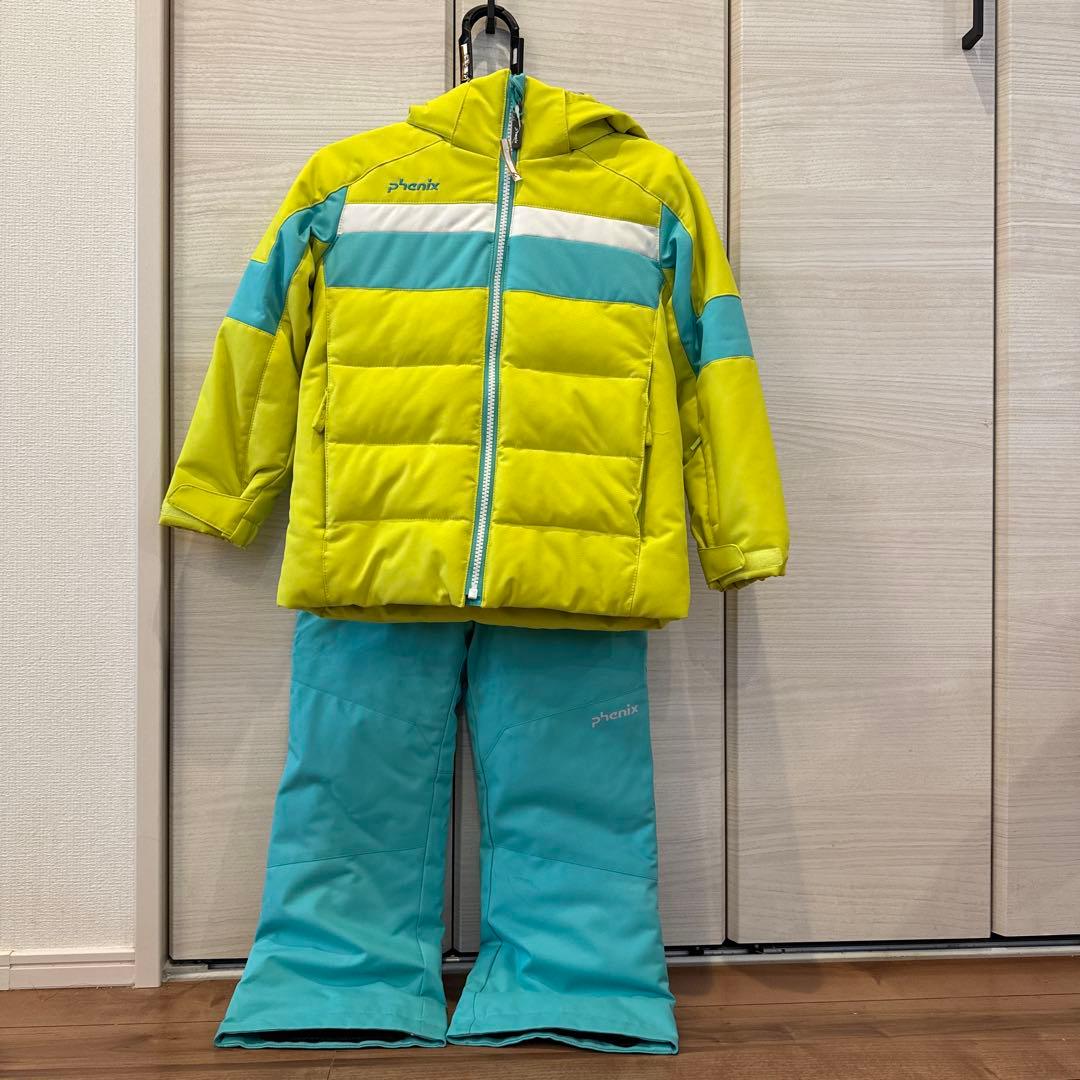 Phenix 子供用スキーウェア イエロー/ブルー