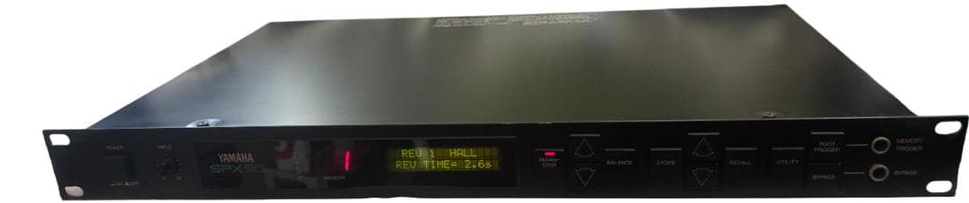 【名機】YAMAHA SPX90 デジタルマルチエフェクター【取扱説明書付】