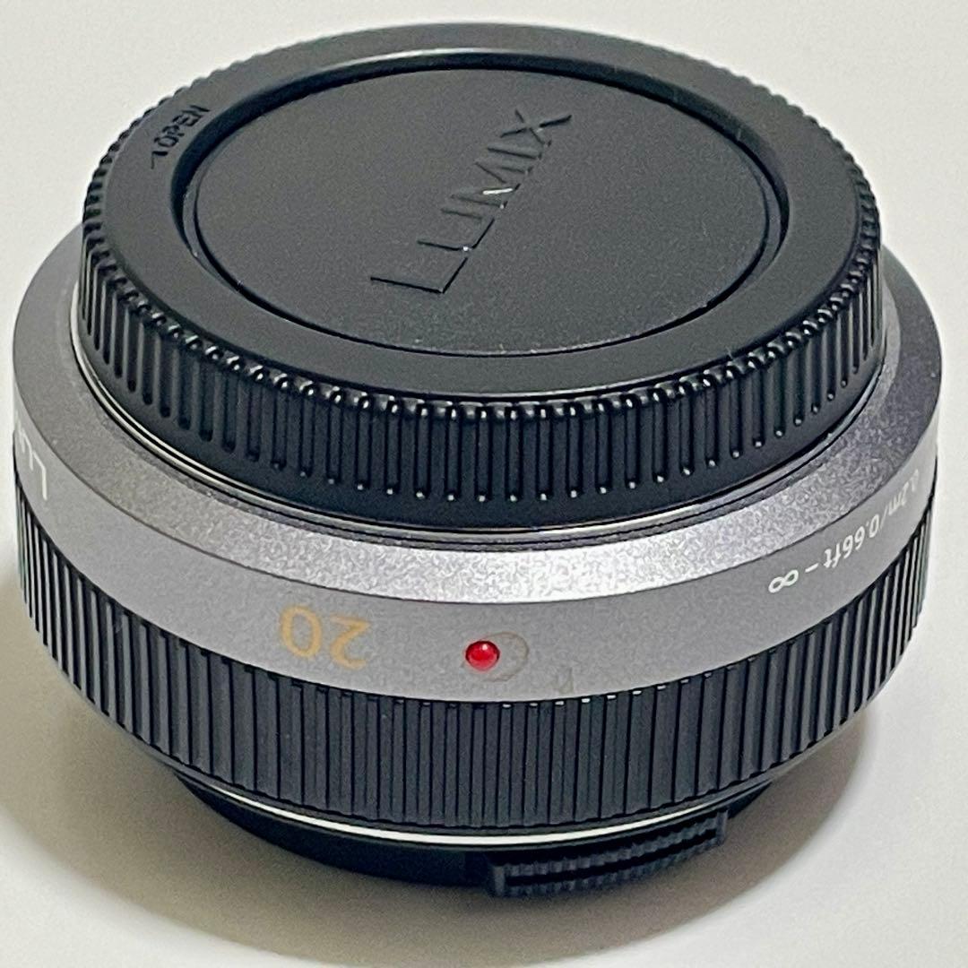 ★美品★ LUMIX G 20mm/f1.7 ASPH. H-H020 レンズ