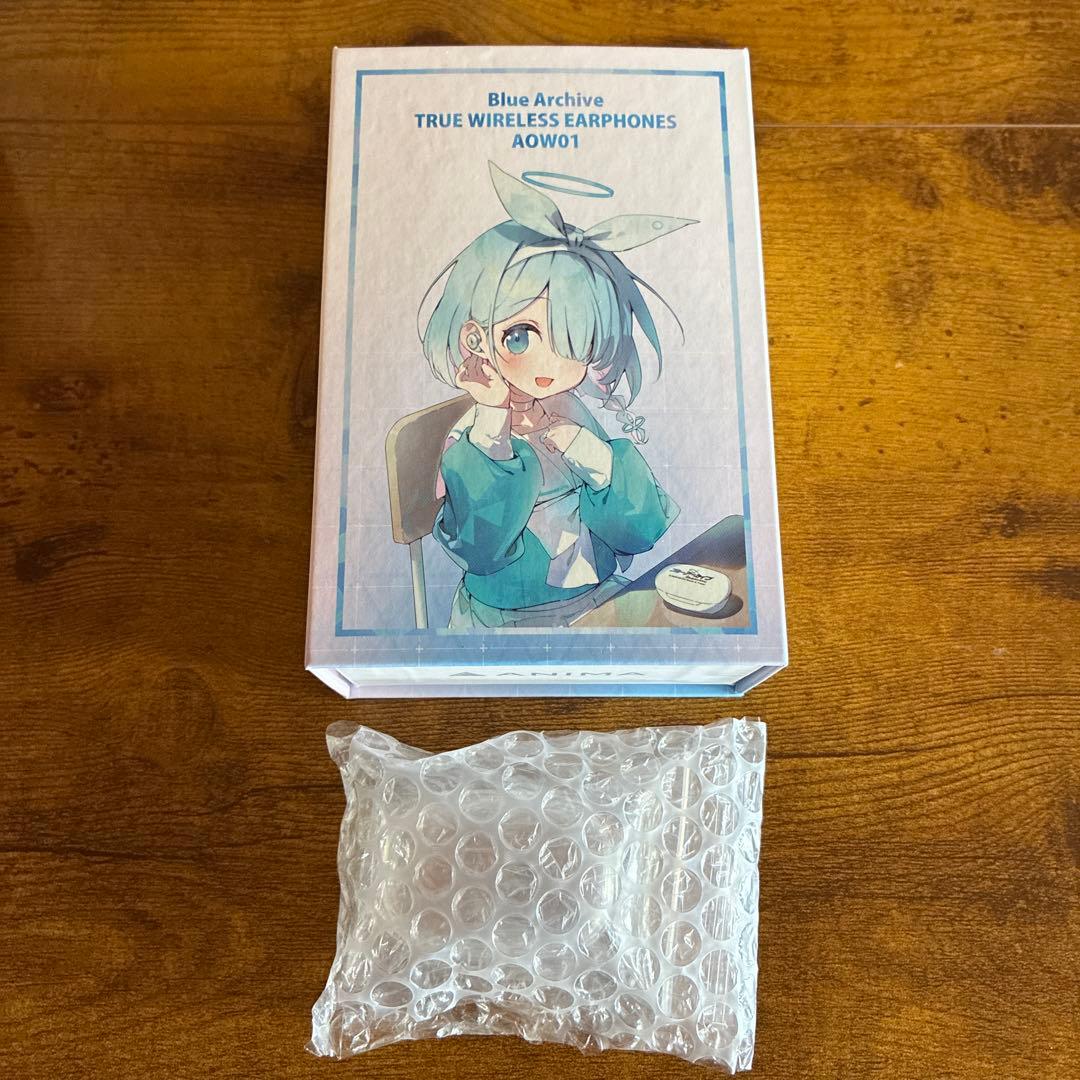 ONKYO×ブルーアーカイブ AOW01 ワイヤレスイヤホン アロナ　ケース付き