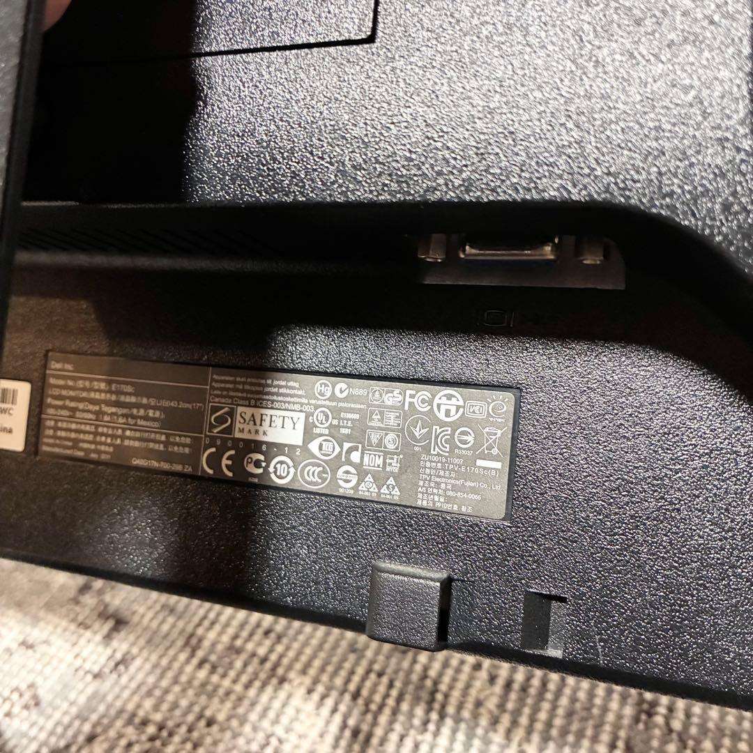 【動作確認済】DELL製モニター　E170Sc