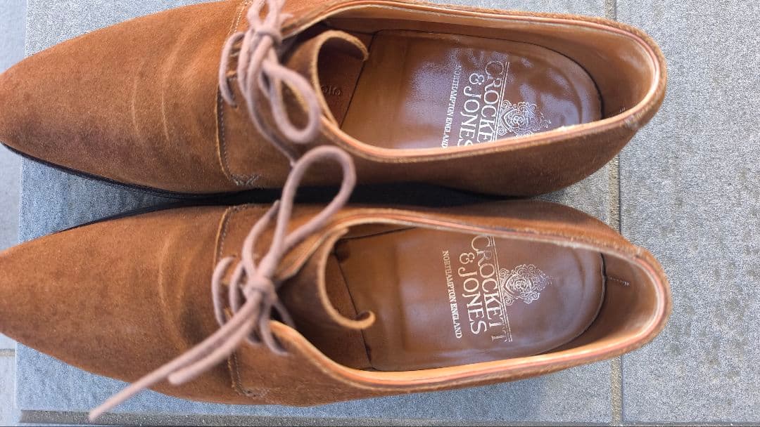 クロケット&ジョーンズ Hove UK5E ブラウンスエード