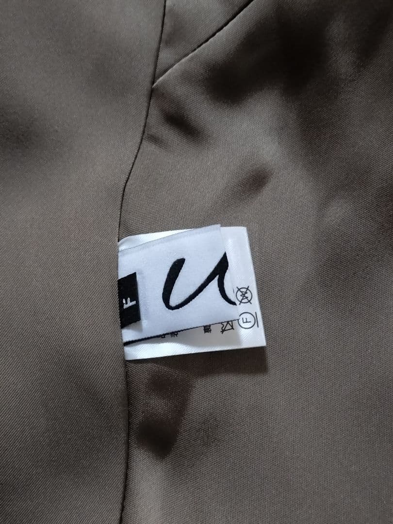 ubig アルパカコクーンコート カーキブラウン フリーサイズ