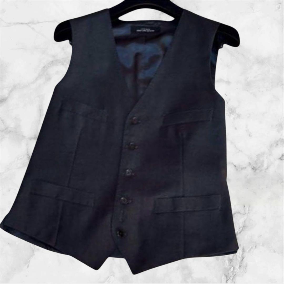 ロロピアーナ ダークグレー ビジネススーツ 3ピース