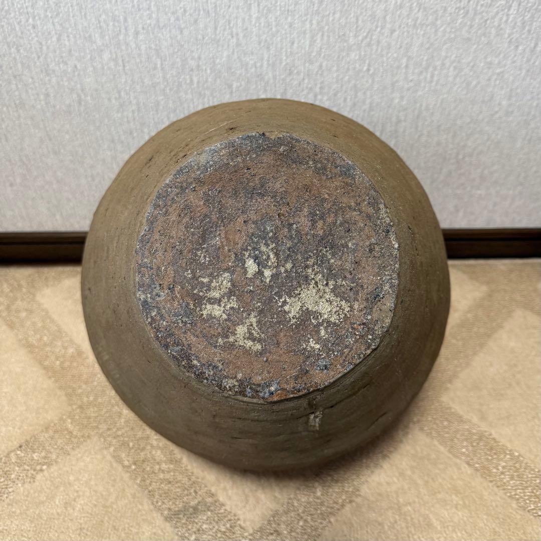 古丹波 大壺 室町後期 自然釉 猫掻き 窯印 古備前 古信楽 古越前 古常滑