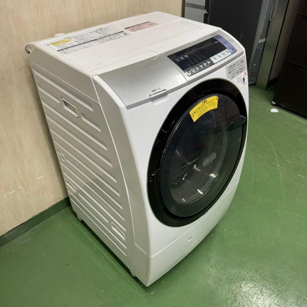 113　家庭向け　洗濯機　ドラム式　大容量11キロ　乾燥6キロ　美品　左開き