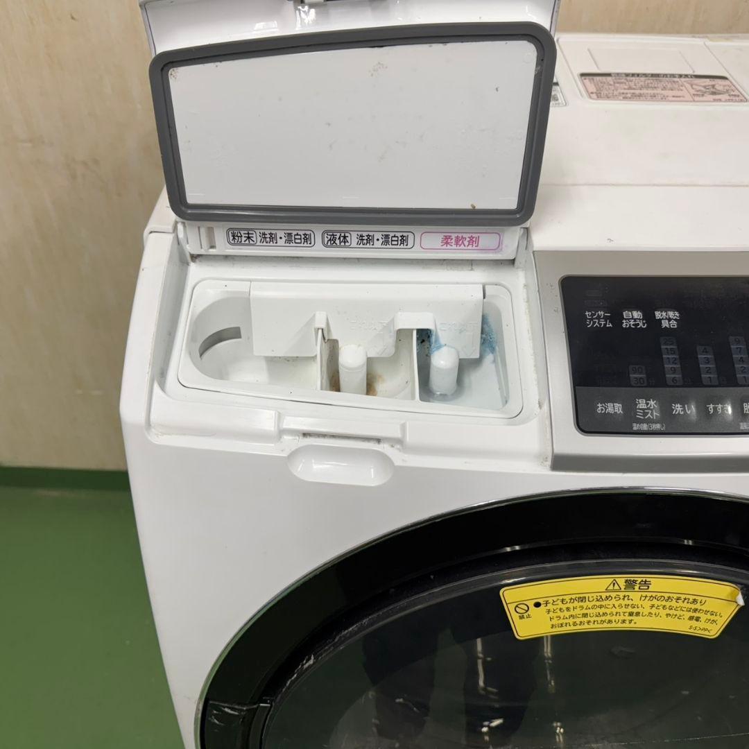 113　家庭向け　洗濯機　ドラム式　大容量11キロ　乾燥6キロ　美品　左開き