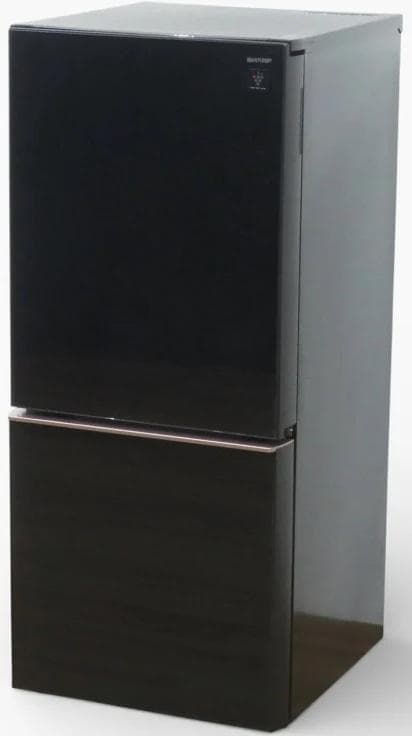 シャープ 冷蔵庫 SJ-GD14D-B 137L 2018年製 ブラック