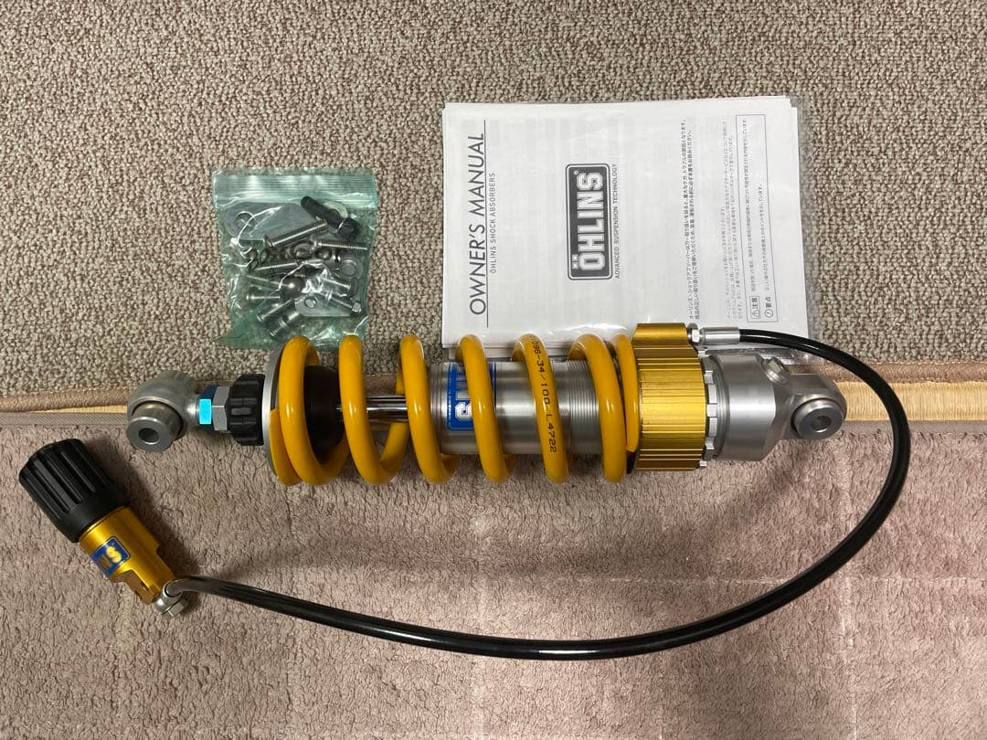 Z900RS オーリンズ　リアサス　セラミックプロコーティング