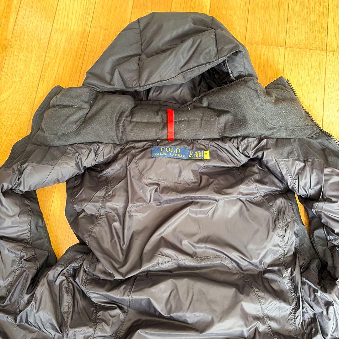 ポロ・ラルフ・ローレン 黒 ダウンベスト