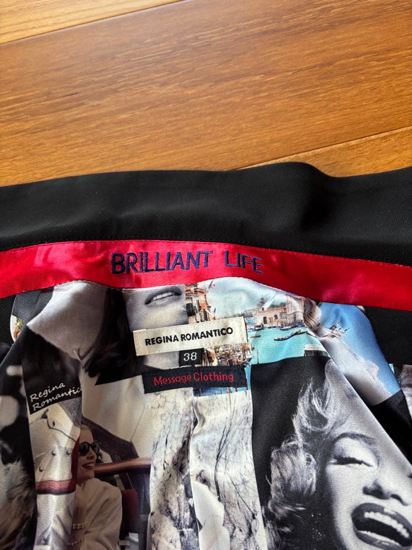 【Regina Romantico】新品！ジャケット マリリンモンロー　ブラック