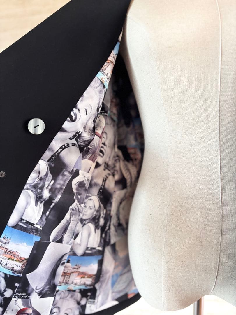 【Regina Romantico】新品！ジャケット マリリンモンロー　ブラック