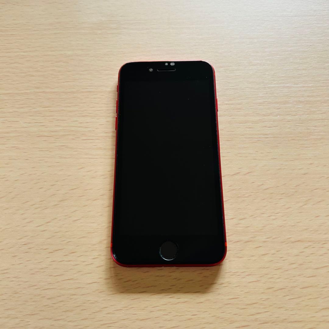 美品 iPhone SE 第2世代 （SE2） RED 64GB SIMフリー