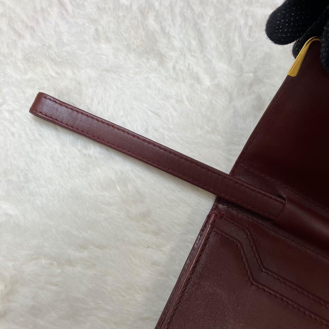 カルティエ マストライン 本革 レザー クラッチバッグ