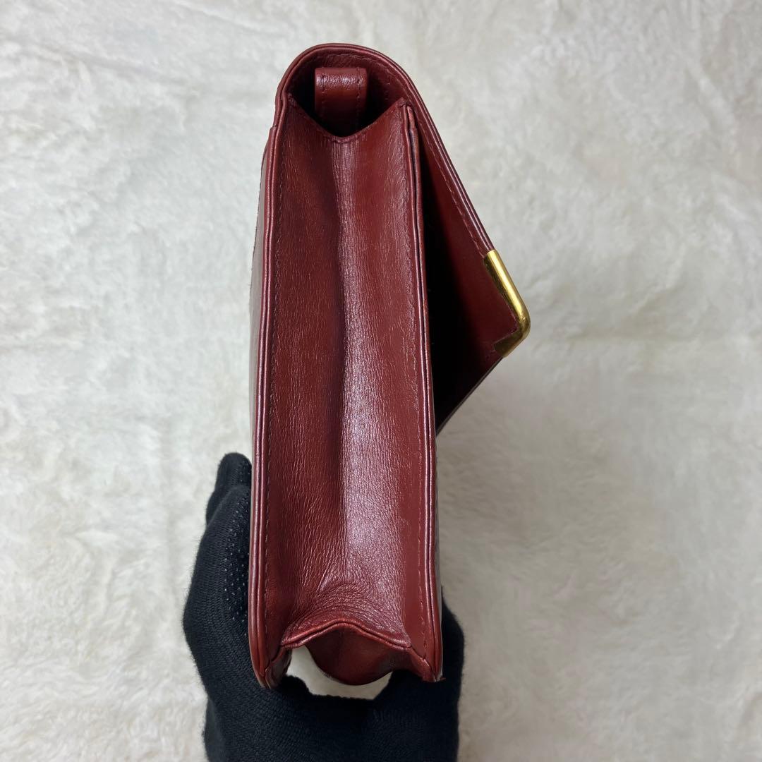 カルティエ マストライン 本革 レザー クラッチバッグ