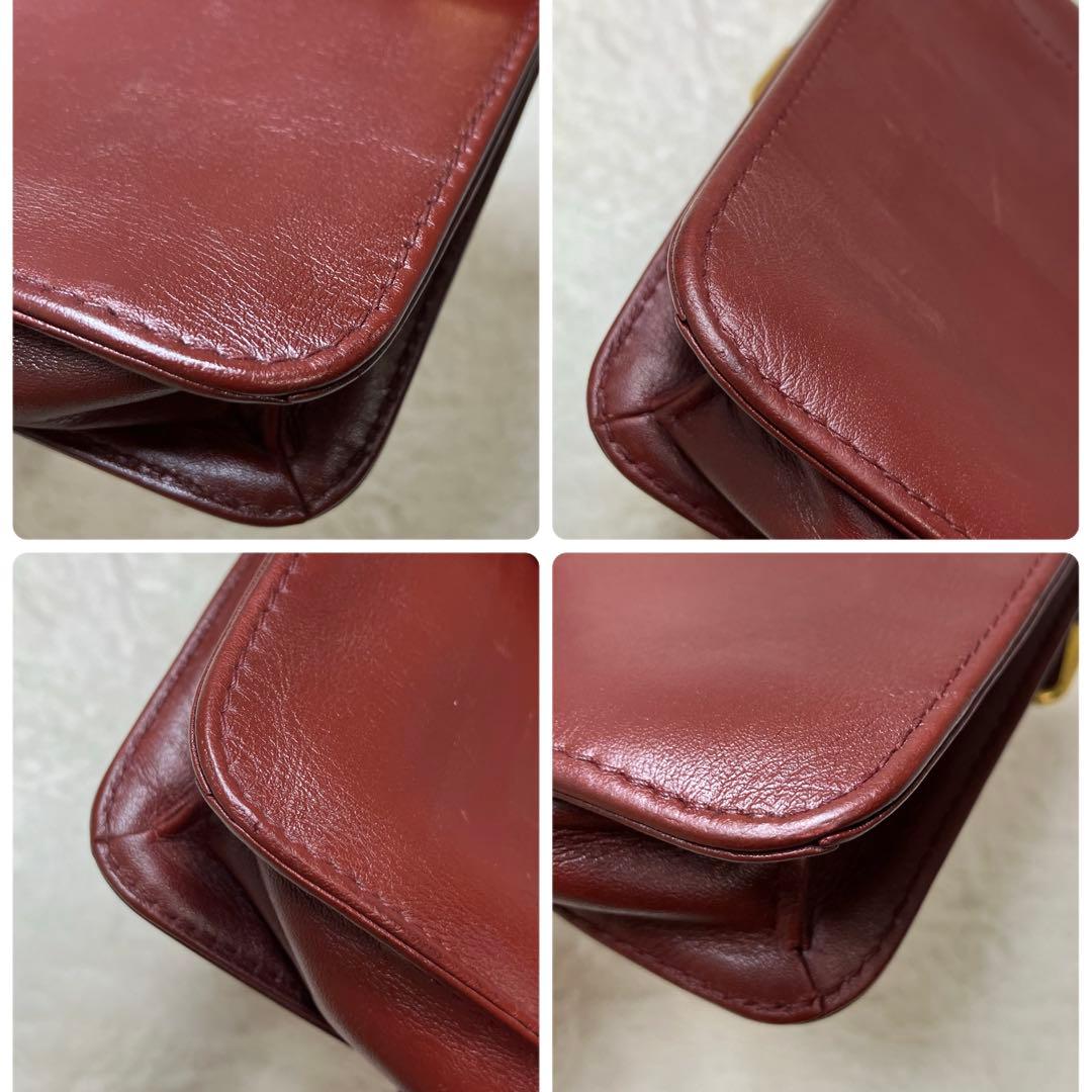 カルティエ マストライン 本革 レザー クラッチバッグ